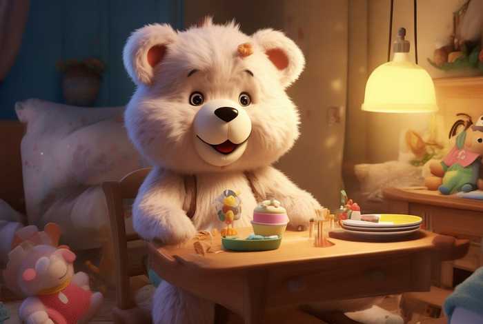 宝宝睡前故事小熊请客 宝宝睡前故事小熊请客文案