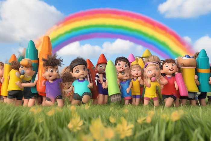 彩虹的儿童故事、彩虹的故事幼儿故事