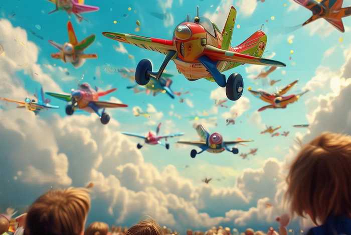 儿童飞机打仗故事；飞机打仗的故事