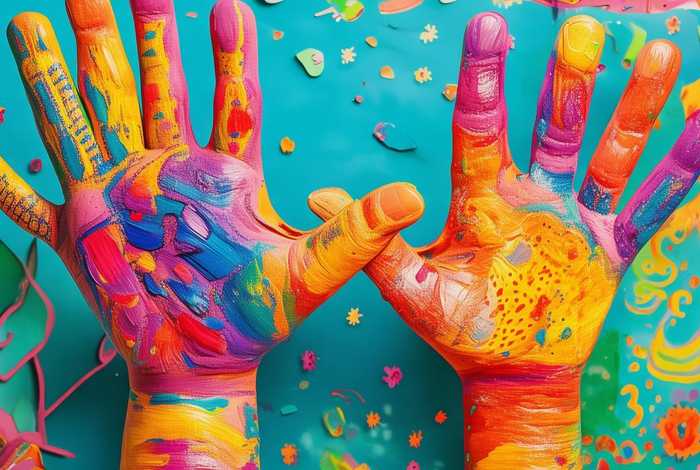 大手小手儿童绘本；大手小手儿童绘本怎么画