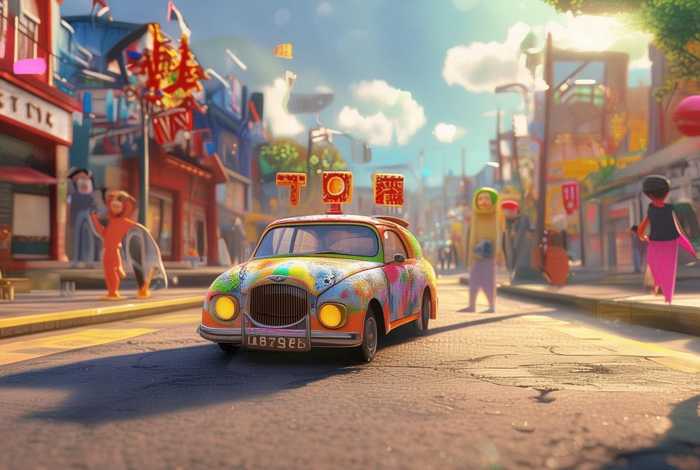 播放小汽车的故事、播放小汽车的故事英语