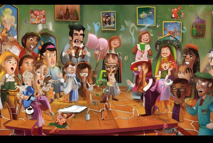 多重故事组合唱歌（多重故事组合唱歌教学）