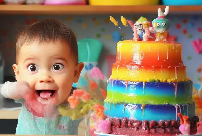 彩虹蛋糕故事视频 - 彩虹蛋糕故事动作视频