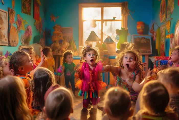 儿童讲故事表演 - 幼儿讲故事表演