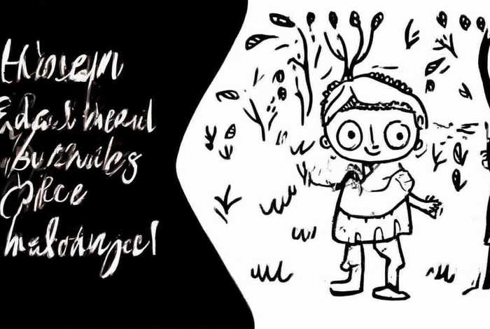 儿童黑与白教育故事、黑与白的故事