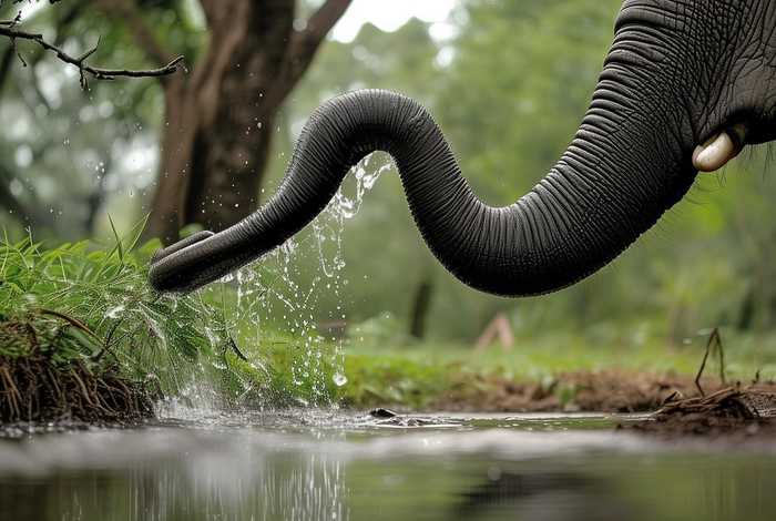 大象的鼻子有什么作用、大象的鼻子有什么作用和功能