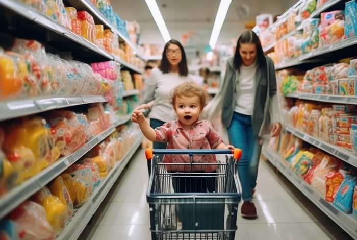 儿童逛超市的说说；小孩逛超市的说说