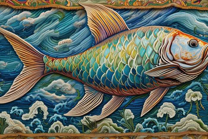 大鱼编织；大鱼编织图解