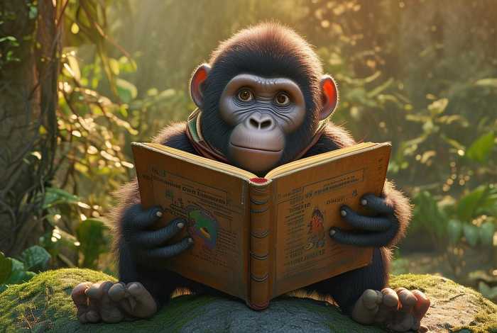 大猩猩故事书（大猩猩故事书在线阅读）