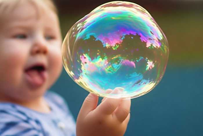 吹泡泡儿童画、吹泡泡儿童画简单