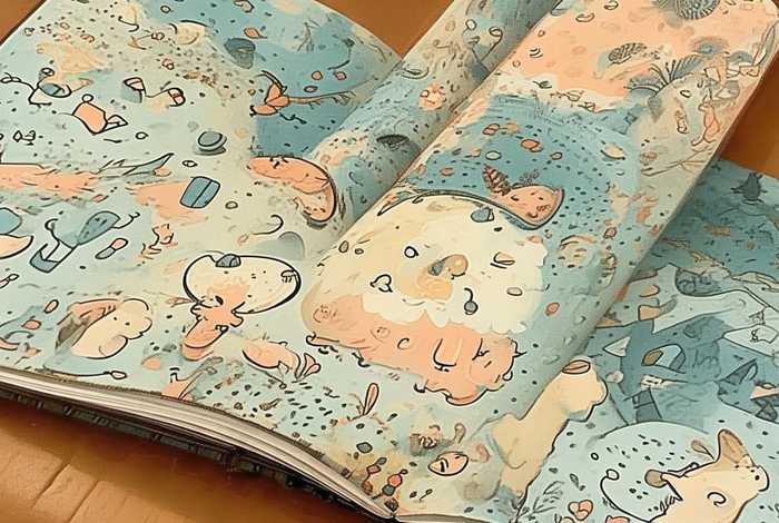 彩铅绘本故事简笔画，彩铅绘本故事简笔画怎么画