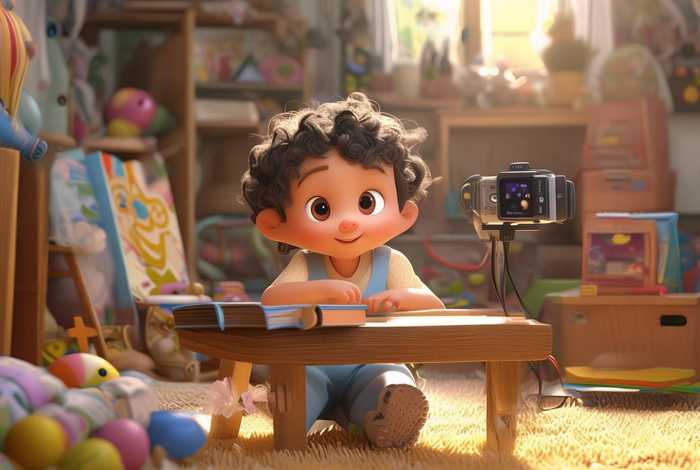 儿童讲故事短视频在哪里录、讲故事视频录制