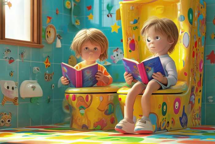 儿童马桶故事 儿童3-6岁马桶的故事