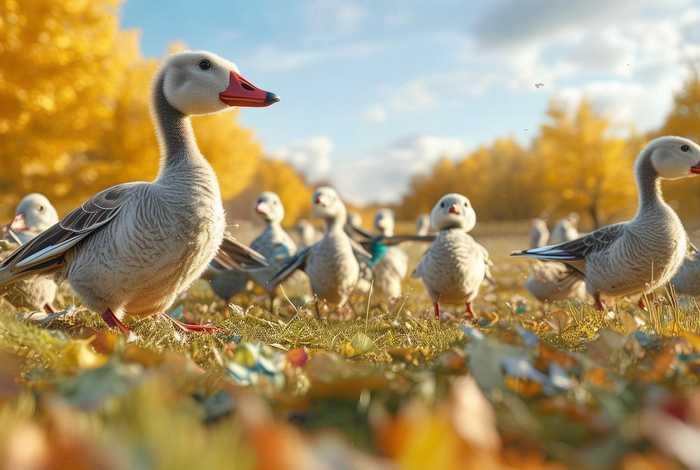 大雁南飞的故事儿童故事（大雁南飞的幼儿故事）