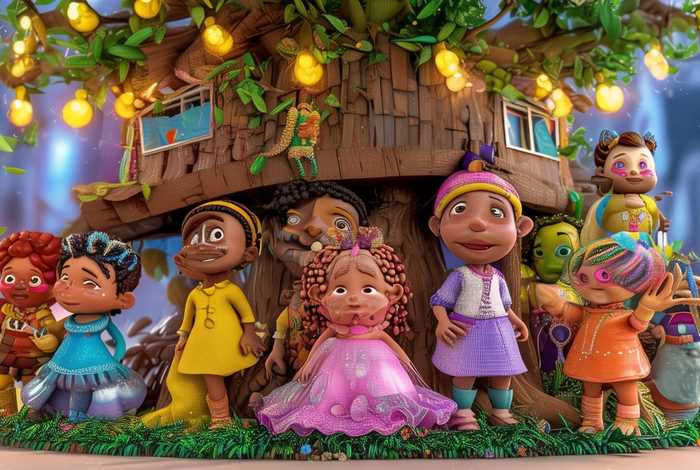 多角色儿童故事、幼儿故事角色多的故事