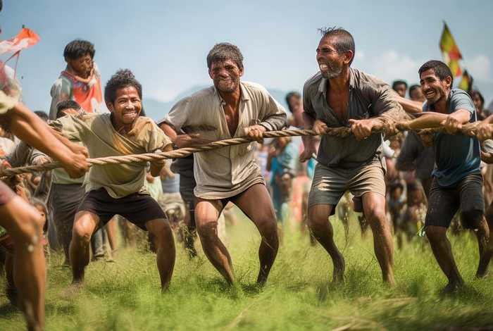 拔河的故事 拔河的小故事