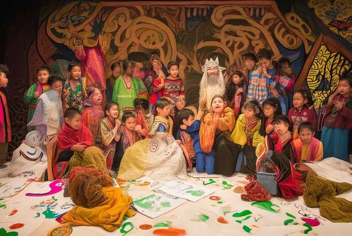 儿童讲淮剧故事；淮剧儿童画