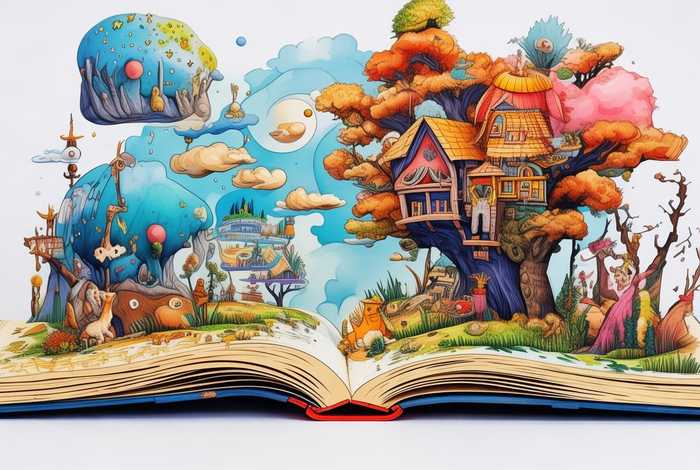 彩绘故事书 - 彩色绘本故事书