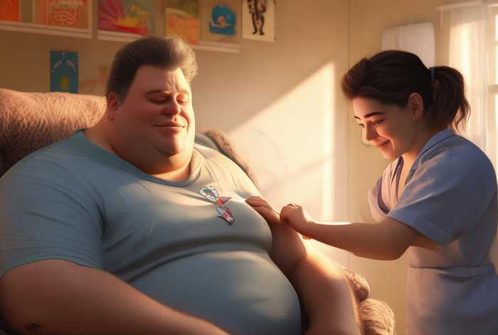 大个子打针的故事，大个子打针的故事图片