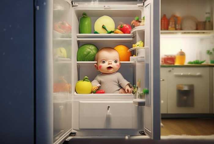 冰箱宝宝的故事 - 冰箱里的故事绘本