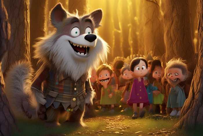 大灰狼儿童故事 少儿故事大灰狼