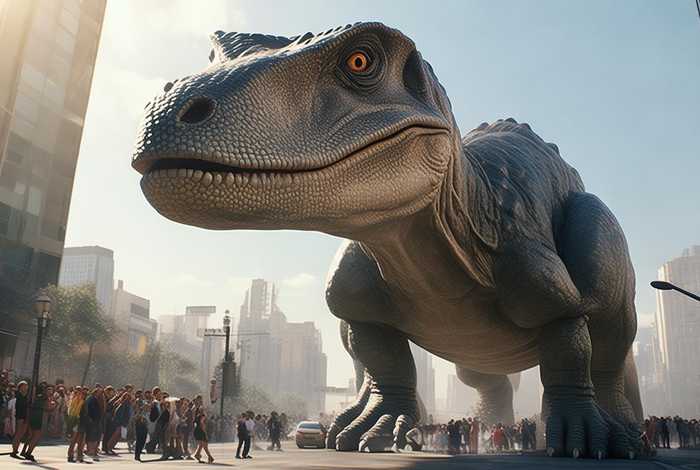 城里来了大恐龙故事，城里来了大恐龙故事讲述