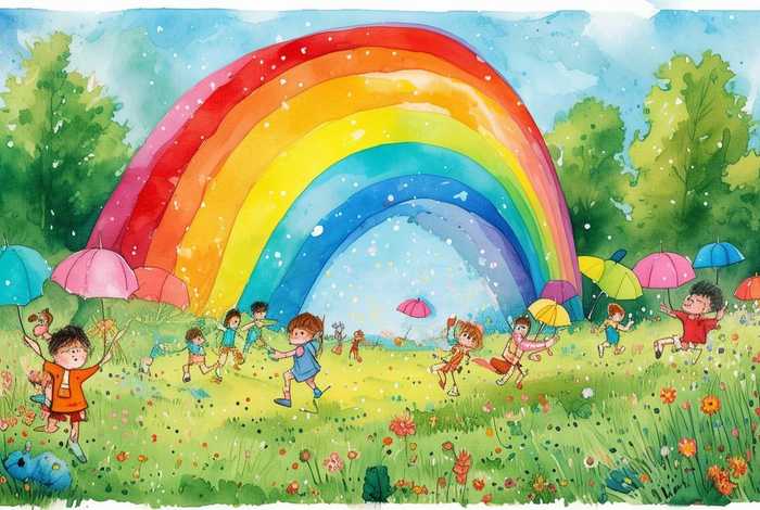 彩虹的故事儿童版 彩虹的故事幼儿故事