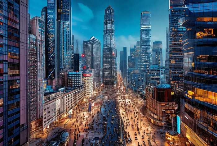 城市拟人描写 - 描写城市的拟人句