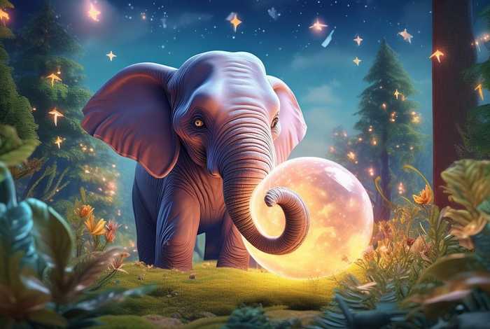 大象的鼻子童话故事，大象的鼻子故事文字