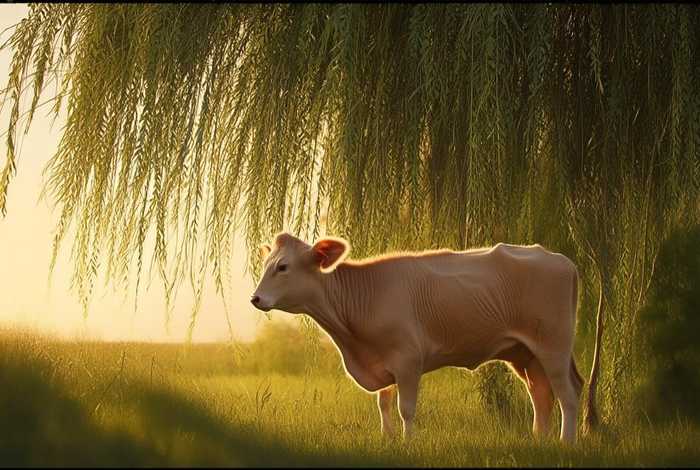 宝贝牛故事；宝贝牛故事诵读咏柳