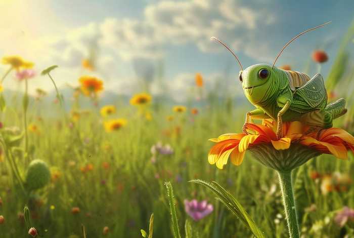 大肚子蝈蝈的故事；大肚子蝈蝈的故事启示