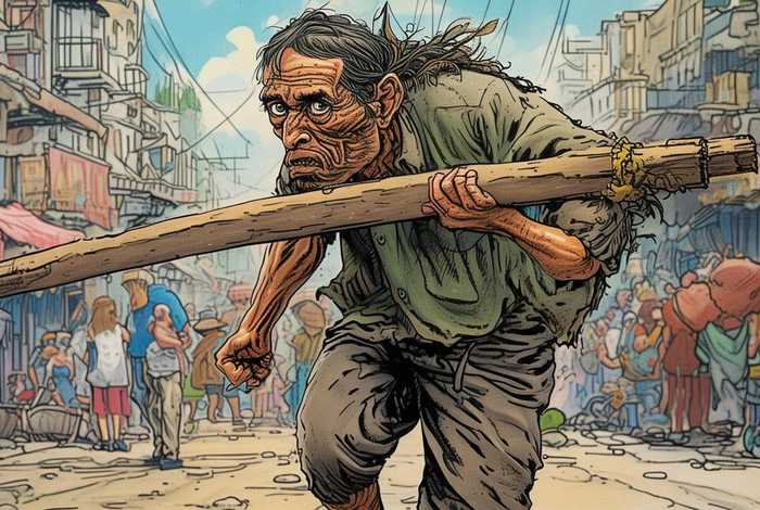 扁担的故事完整版,扁担的故事连环画 扁担的故事完整版,扁担的故事连环画