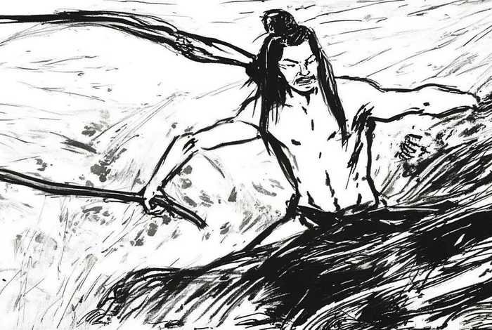 大禹治水的故事 简笔画 大禹治水的故事 简笔画图片