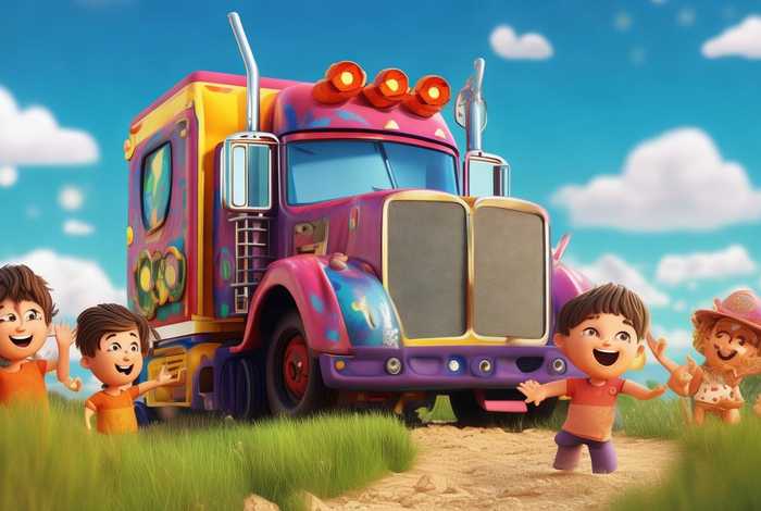 大货车儿童故事文字版 - 大货车的故事幼儿故事文字