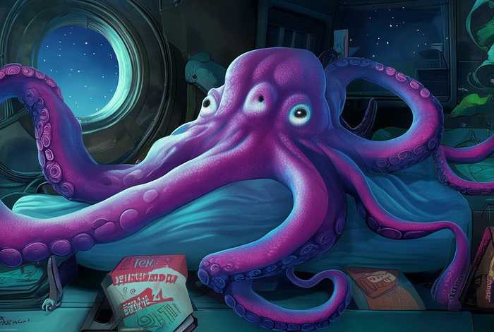 大章鱼睡前故事，大章鱼睡前故事大全