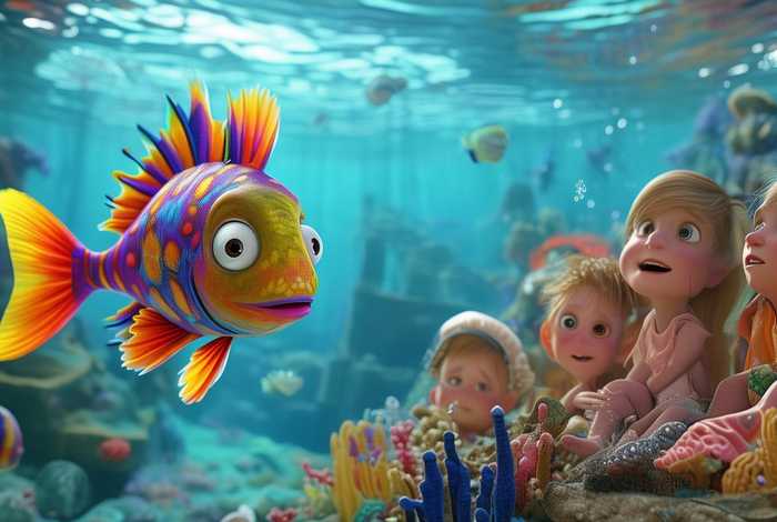 儿童鱼故事视频、鱼儿的视频故事