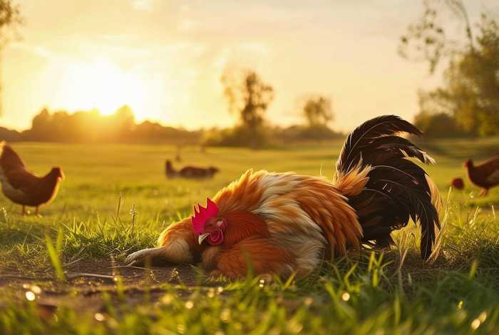 大公鸡睡着了故事 大公鸡睡着了故事图片