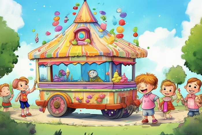 冰激凌故事绘本、冰激凌的故事绘本