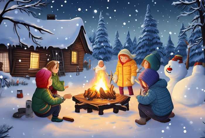 冬天的故事儿童歌曲视频、《冬天的故事》儿歌