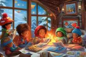 冬天不怕冷绘本故事图片 - 冬天不怕冷绘本故事图片大全