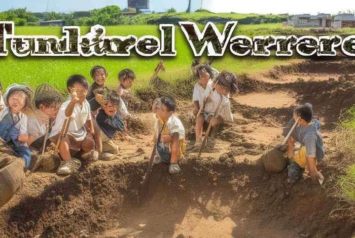 地道战儿童绘本 地道战儿童绘画