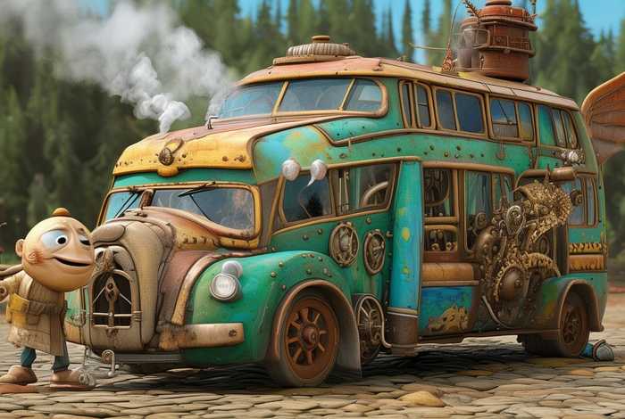 巴士 故事；巴士故事发明家奇奇