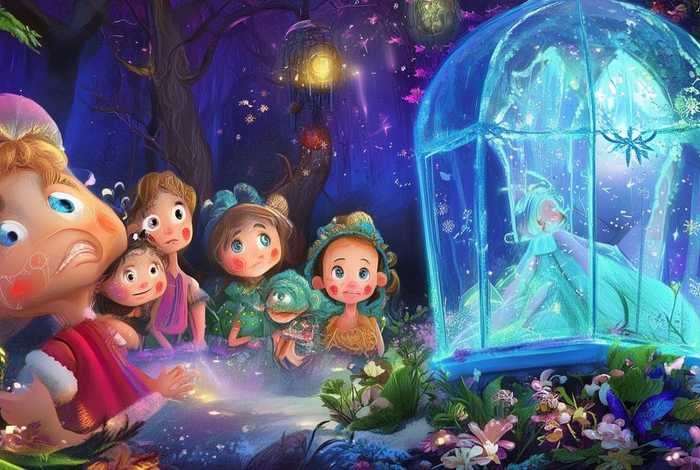 儿童讲的白雪公主故事视频表演，幼儿视频故事白雪公主