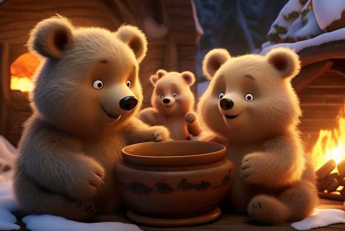 播放三只小熊的故事（播放三只小熊的故事内容）