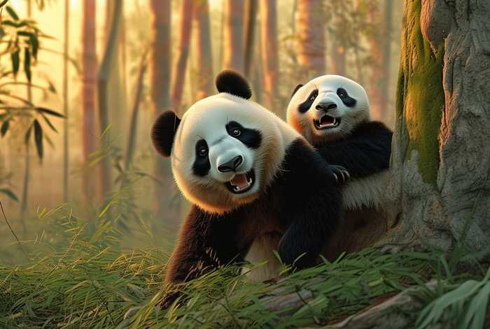 大熊猫的故事视频、大熊猫的历史故事视频