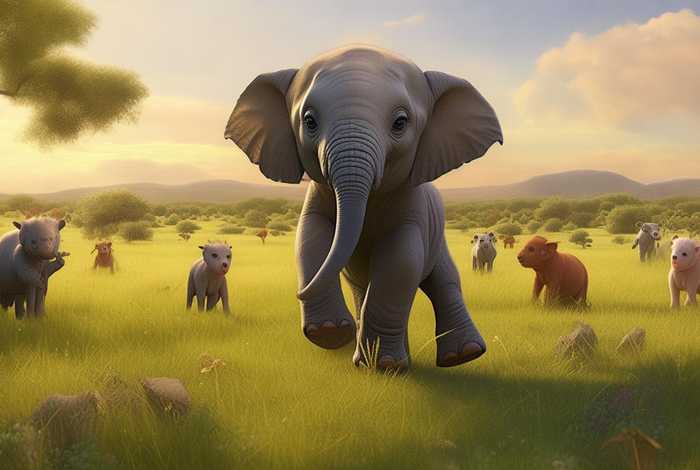 大象的幼儿故事大全（大象的幼儿故事大全图片）