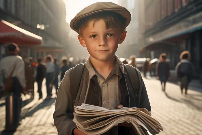 报童故事视频 - 报童的话