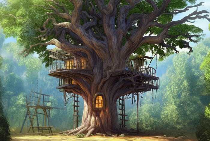 大树房子的故事（大树房子的故事视频）