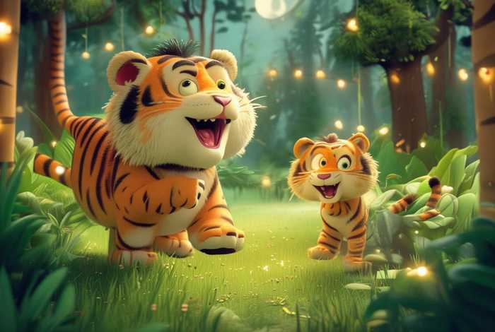 打老虎故事儿童睡前故事；老虎打老虎的故事