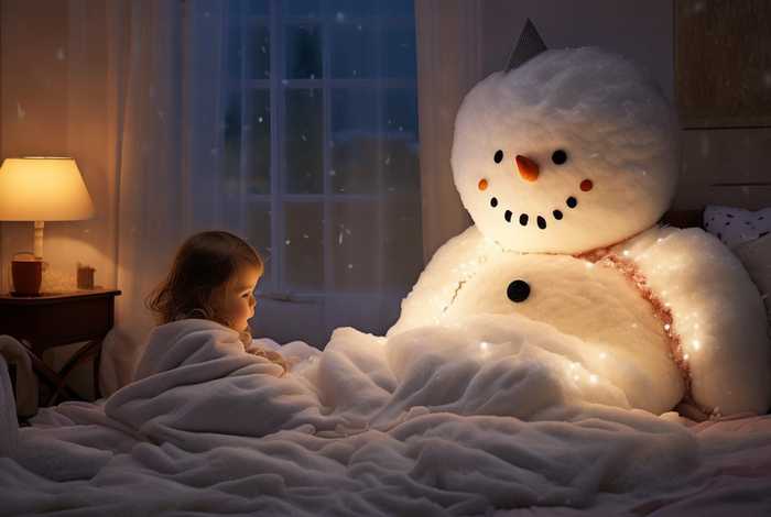 儿童雪人睡前哄睡故事；关于雪人的睡前故事